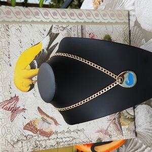 Dooney & Burke Charm W/Necklace   EUC.